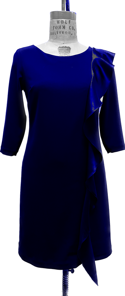 Charlene - Silk Cascade Dress (Pre-Order 3 Weeks)