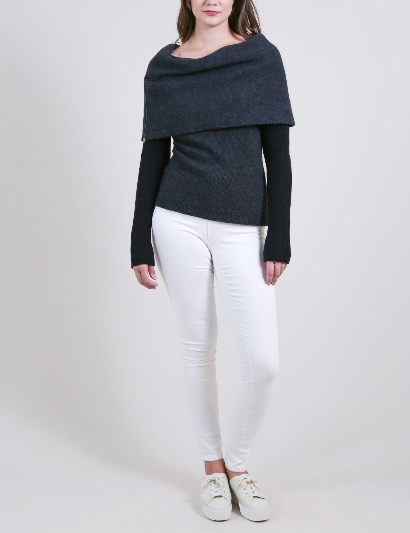 Eco Stole Sweater with Arm Warmer